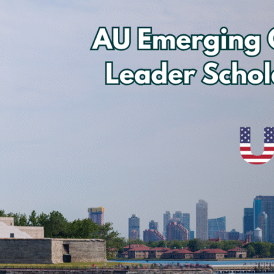 AU Emerging Global Leader Scholarship 2026 NF Consultants