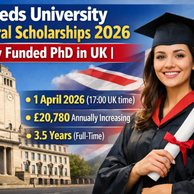 Leeds University Doctoral Scholarships 2026 | Fully Funded PhD in UK NF Consultants